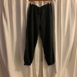 Black jogger pants